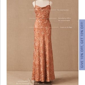 Jenny Yoo Dahlia Dress - English rose / almond